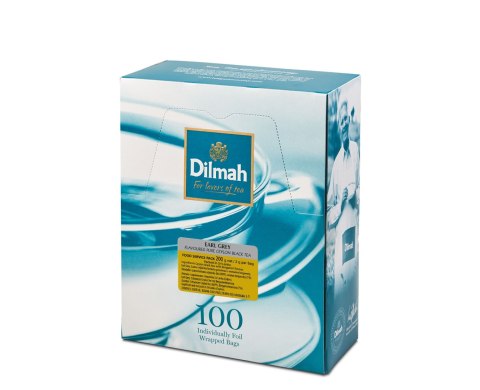 Herbata DILMAH EARL GREY 100 kopert x2g czarna z zawieszką