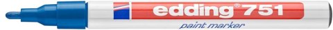 Marker lakierowy 1-2mm 751 niebieski EDDING końcowka okrągła