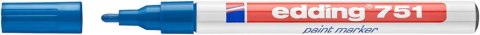 Marker lakierowy 1-2mm 751 niebieski EDDING końcowka okrągła