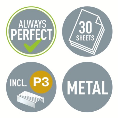 Zszywacz średni metalowy Leitz Style, seledynowy, 10 lat gwarancji, 30 kartek 55620053 Zszywacz średni metalowy Leitz Style, seledynowy, 10 lat gwarancji, 30 kartek 55620053