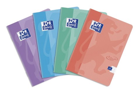 Brulion A5 96 kartek, TOUCH PASTEL kratka z marginesem OXFORD 400123215 (X) Brulion A5 96 kartek, TOUCH PASTEL kratka z marginesem OXFORD 400123215 (X)