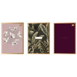 Zeszyt A4 60k kratka METALLIC SATIN GOLD INTERDRUK