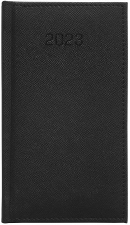 Kalendarz Cross A6 tygodniowy p. kremowy Nr kat. 219 A6TK czarny 2024 WOKÓŁ NAS