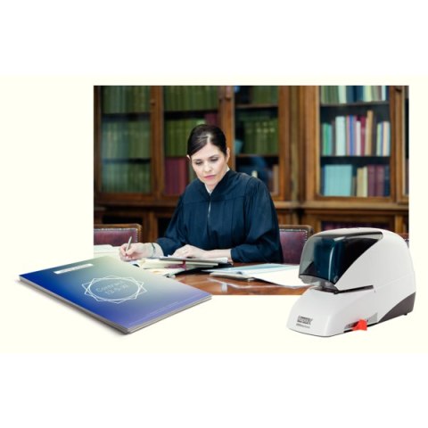 Zszywacz elektryczny Supreme 5050e czarny 50 kartek RAPID 20993212