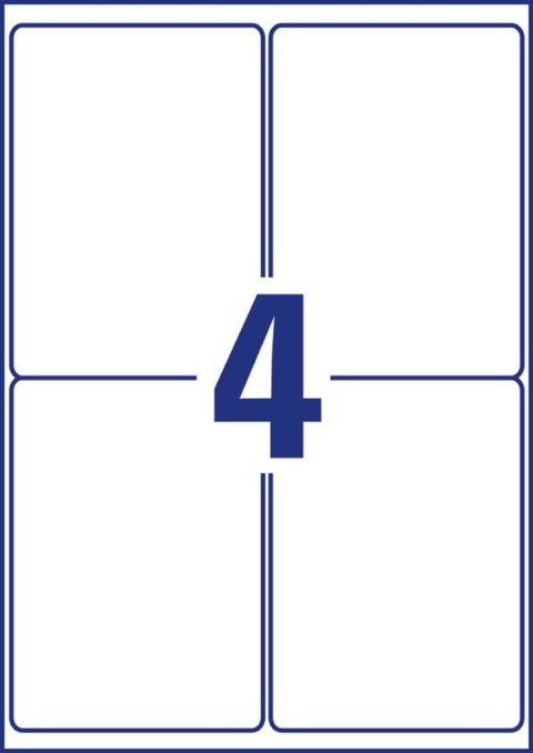 Etykiety Heavy Duty L4774REV-20 99,1 x 139 20ark białe, poliestrowe, usuwalne, Avery Zweckform