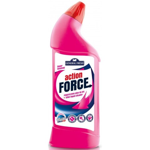 General Fresh Żel do WC ACTION FORCE Kwiatowy 1000 ml