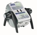 Kartoteka obrotowa VISIFIX flip na 400 wizytówek czarna DURABLE 2417-01
