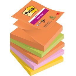Nowy indeks blk0049011 Bloczek samoprzylepny POST-IT Super Sticky (R330-5SS-BOOS), 76x76mm, 5x90 kart., BOOST