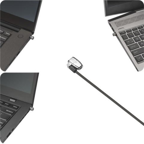 Blokada do laptopów Kensington ClickSafe, 3w1 K68102EU