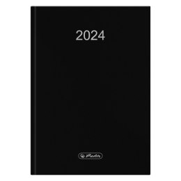 Kalendarz Dzienny Szefa A5 Czarny 2024 9588310 Herlitz