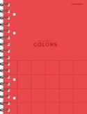 Kołozeszyt A4 TOP COLORS MIX 2 spirale 80k 70g kratka 400169233 TOP 2000