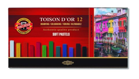 Kredki pastele 8582/12 TOISON KOH-I-NOOR