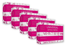 Papier xero A4 Universal 75g karton 5 ryz białość 160