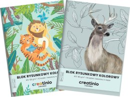 Blok rysunkowy Top 2000 Creatinio A3 10 kartek 80 g kolor 400176666