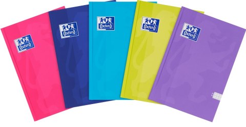 Brulion Oxford Touch Szyty A5 96 kartek 90 g kratka 5x5 mm