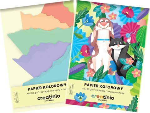 Papier kolorowy Top 2000 Creatinio A5 10 kartek 80 g 400176683 .