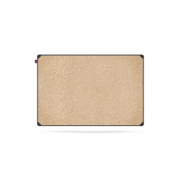 Tablica korkowa MEMOBE IDEA, rama aluminiowa EDGE, 90X60 CM MITC090060.00.60.51