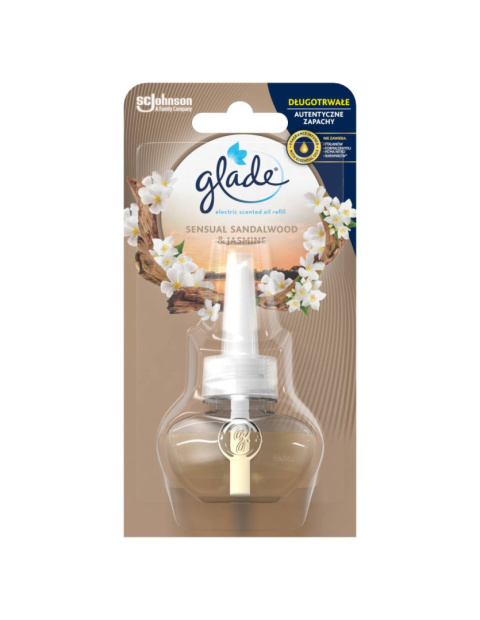 Odświeżacz powietrza wkład elektryczny Glade 20 ml drzewo sandałowe