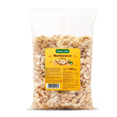 Orzechy nerkowca 1kg BAKALLAND