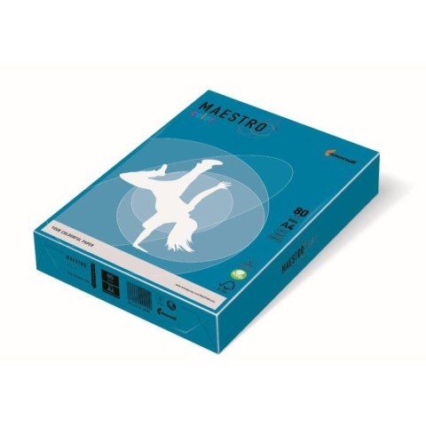 Papier xero MAESTRO COLOR A4 80g DB49 ciemno niebieski