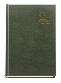 Terminarz PEDAGOGA 2025/2026 ZIELEŃ A5 T-150V-Z Michalczyk i Prokop