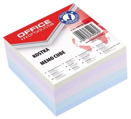 Kostka klejona, 85x85x40mm, mix kolorów, typu OFFICE PRODUCTS 14053311-99