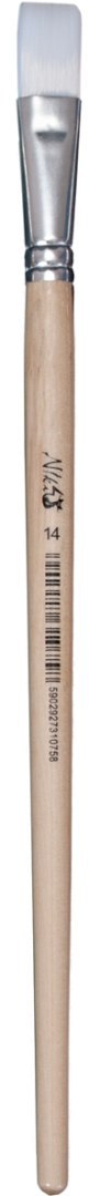 Pędzle nylonowe płaskie nr14 6814 KOH I NOOR