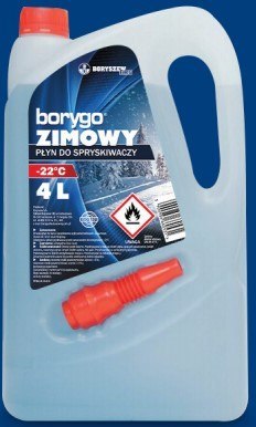 Płyn do spryskiwaczy 4L zimowy do -22C BORYSZEW