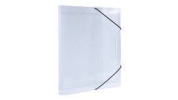 Teczka z gumką A4 PP pudło 2 cm przezroczysta TG-A4-02-03