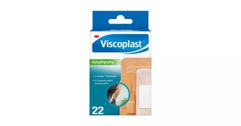 Viscoplast™ Turystyczny, plastry, 3 rodzaje, 5 rozmiarów, pudełko/22 szt 7100319799