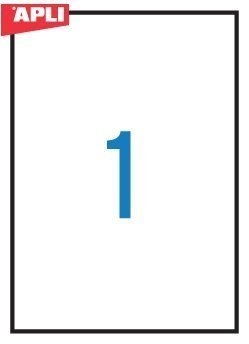 Etykiety 02881 210*297 zielon a fluo APLI