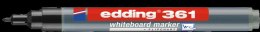 Marker EDDING 1mm do tablic okrągła końcówka czarny 361/001/C suchościeralny