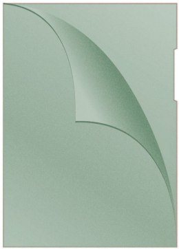 Obwoluta A4 L 120um zielona DONAU 1785095-06