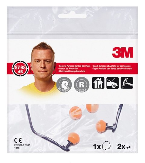 Opaska z zatyczkami do uszu 3M E-A-R_ (1310)