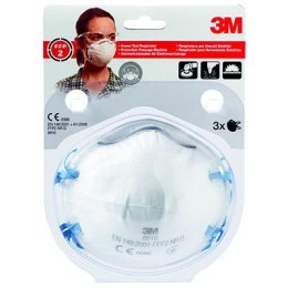Półmaska filtrująca (3) 8810 3M bez zaworu FFP2 XA004838844