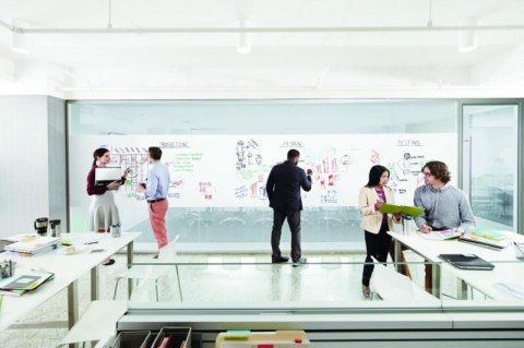 Suchościeralna folia w rolce POST-IT_ Dry Erase (DEF50X4-EU), 1524x121cm, biała, 3M-70006850732