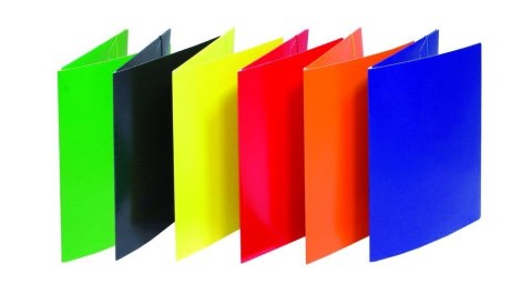 Teczka z gum.2056001-PL11 żółt DONAU