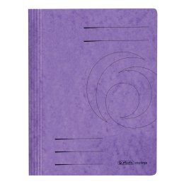 (WYCOFANY) Skoroszyt kartonowy A4 ze sprężynką fioletowy 11186582 HERLITZ