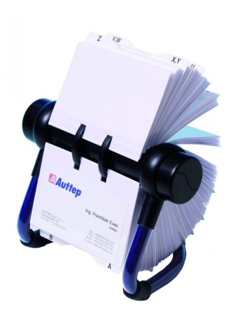 Wizyt.obrot.ROTACARD WI-40 DONAU AV225 METAL 450wizytówek