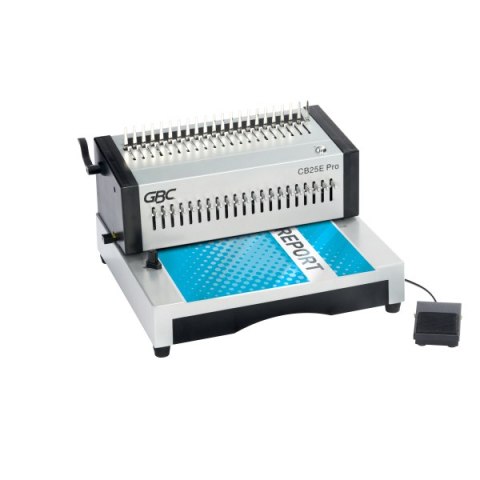 Bindownica profesjonalna grzbietowa elektryczna GBC CB25E Pro, dziurkowanie 25, bindowanie 500 kartek_4410038