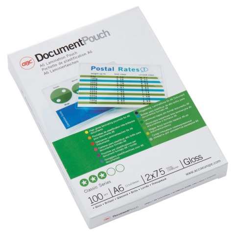 Folia do laminacji Document, A6, 75 mic, 3743152, GBC