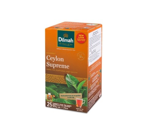 Herbata DILMAH Ceylon Supreme 25 kopert