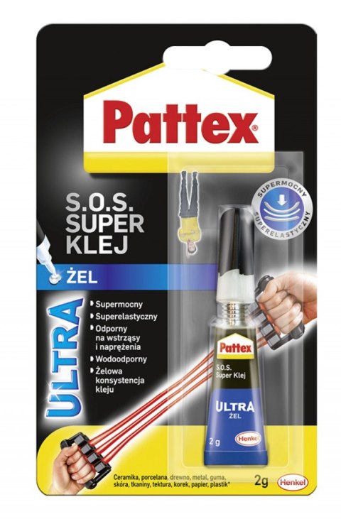 Klej żel 2g PATTEX SOS 941298 1471937HENKEL