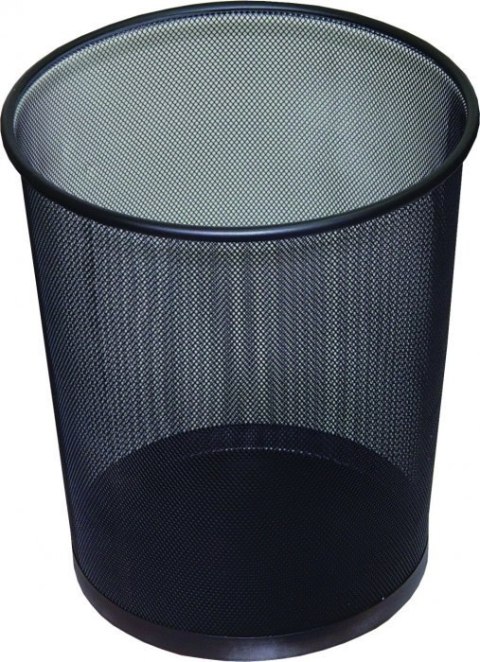 Kosz na pap.met.czarny 3155574 DONAU poj.12l
