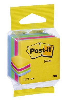 Mini Kostka samoprzylepna POST-IT_ (2012-MUC), 51x51mm, 1x400 kart., mix kolorów, 3M-UU009543172