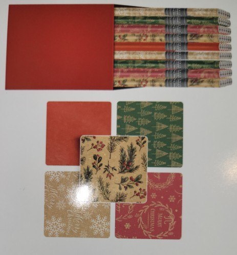 Papier ozdobny pakowy świąteczny CHRISTMAS KRAFT mix 200X70cm