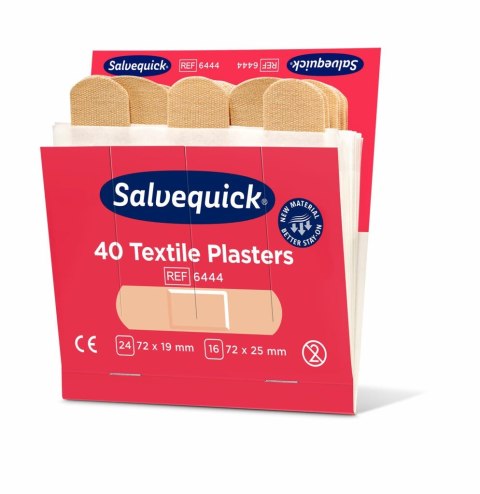 Plastry tekstylne CEDERROTH Salvequick (REF-6444)