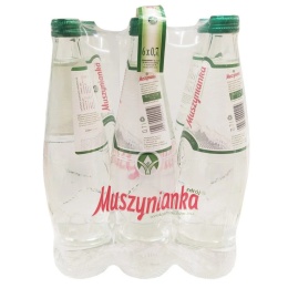 Woda Muszynianka 700ml 6szt. szkło zielona