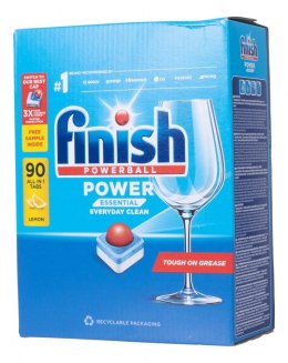 FINISH Tabletki do zmywarki Power Essential 90szt+2gratis lemon 16358