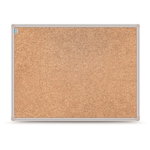Tablica korkowa MemoBe, rama aluminiowa srebrna, SMART, 120x90cm MSTC120090.00.82.03